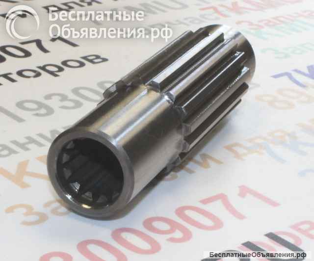 Вал КОМ, L-123 mm, 13 шлицев