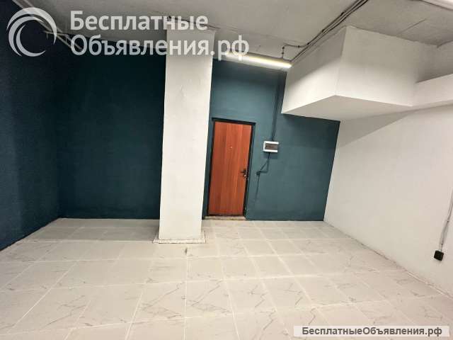 Помещение свободного назначения 22 м2 в цоколе