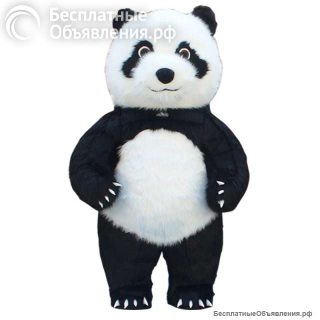 Надувной костюм медведя