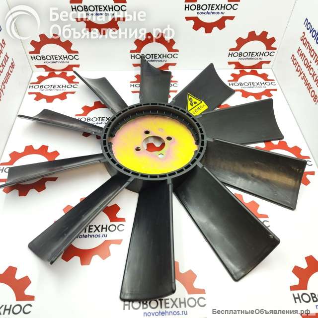 ВЕНТИЛЯТОР 10 ЛОПАСТЕЙ D540 ММ, ЦО 42 ММ в Новосибирске