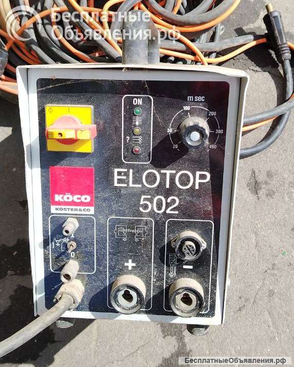 Сварочный аппарат Elotop 502