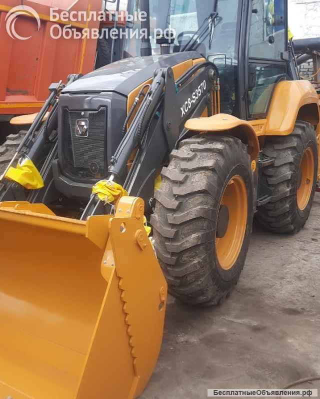 Экскаватор погрузчик XCMG XC8 S3570 узнайте сколько будет с доставкой в Благовещенске 2024 года