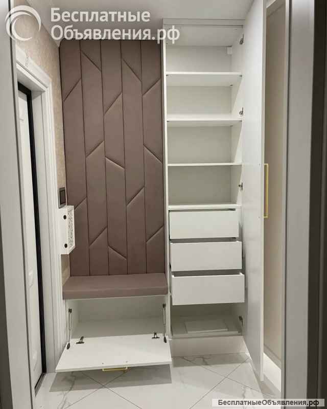 Прихожая с мягкими панелями