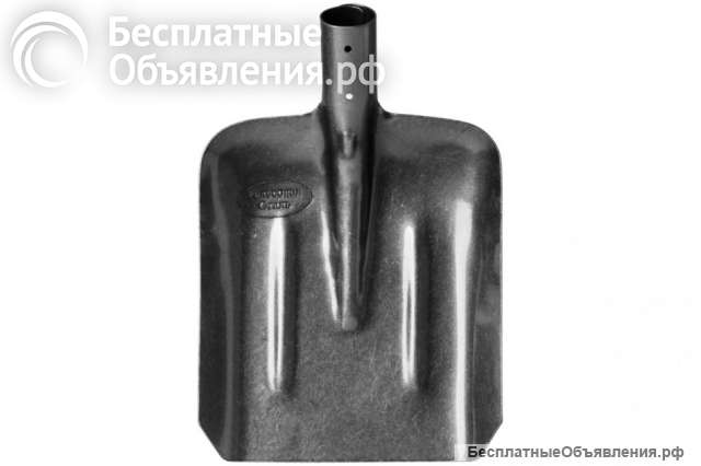 Лопата совковая (рельсовая сталь)
