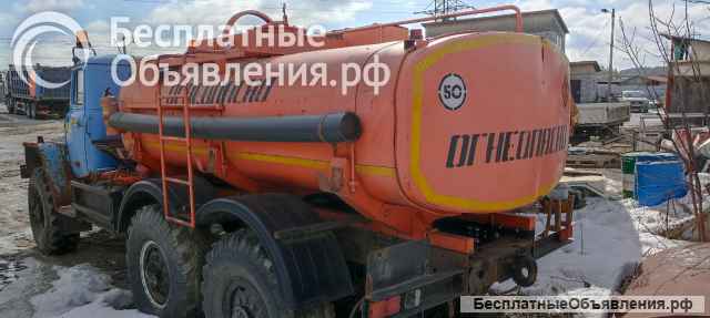 Автотопливозаправщик Урал 4320 АТЗ-7,5 и кунг