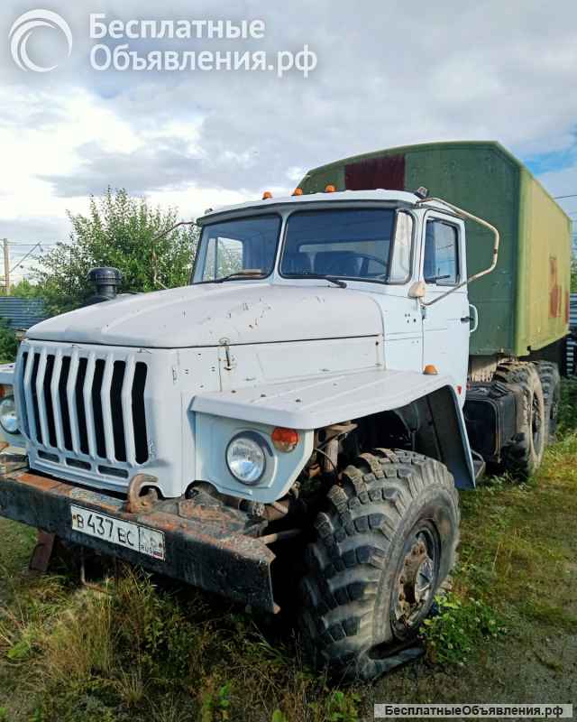 Автотопливозаправщик Урал 4320 АТЗ-7,5 и кунг