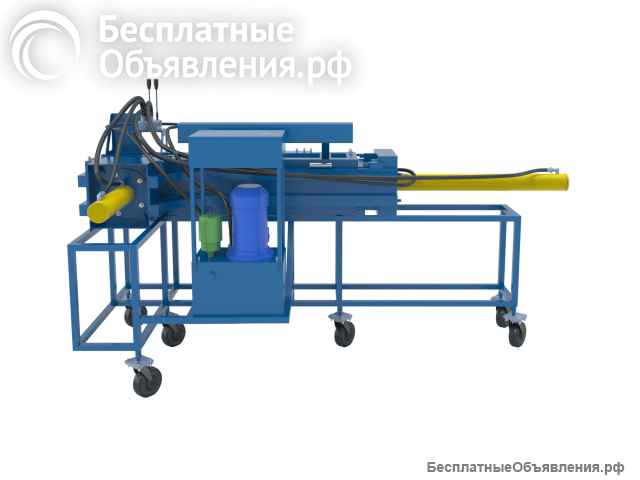 Готовое производство под ключ, Пресс, ветошь в брикетах