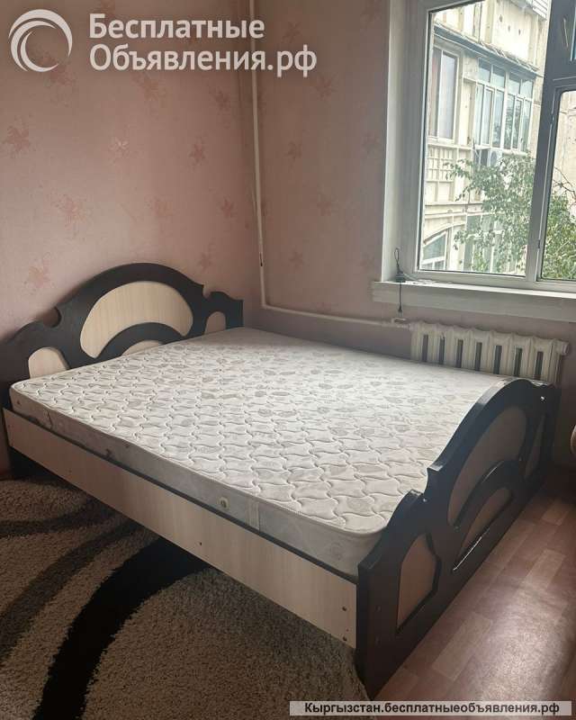 Сдаю 2-комнатную квартиру, 12 микрорайон, 40 000 сом, б/п