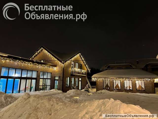 Услуги по профессиональному украшению гирляндами и декоративной подсветкой
