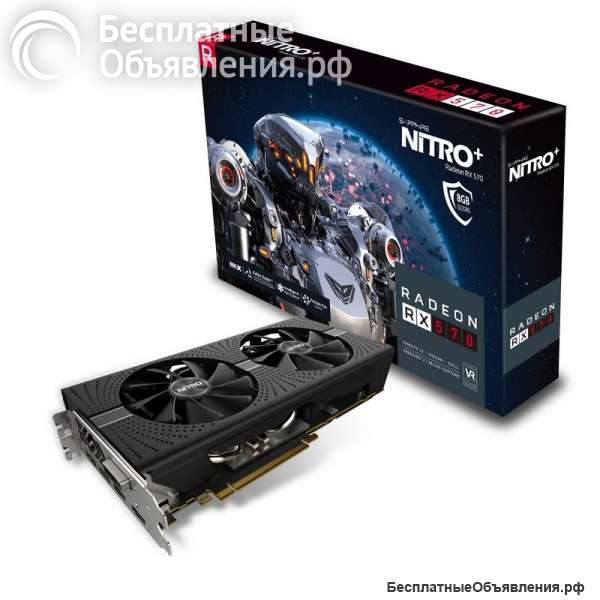 ВидеокартаSapphire Radeon RX 570 11266-14-20G