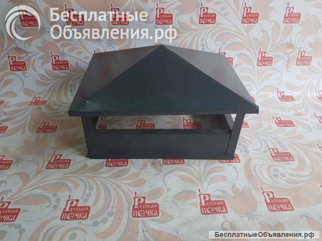 Колпак на печную трубу 510х380 мм