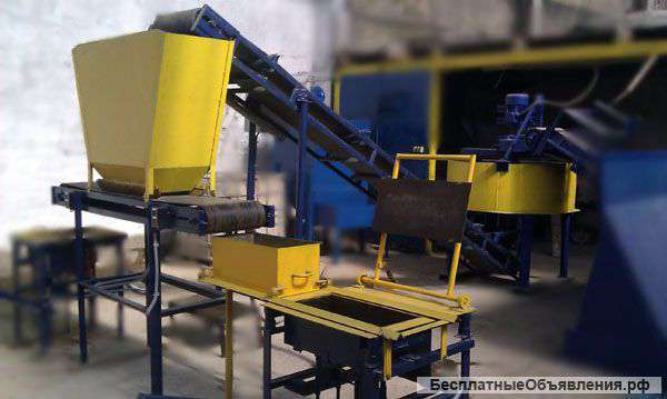 Оборудование для производства блоков и плитки