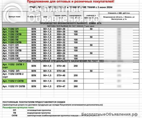 Брезент. Тбилиси