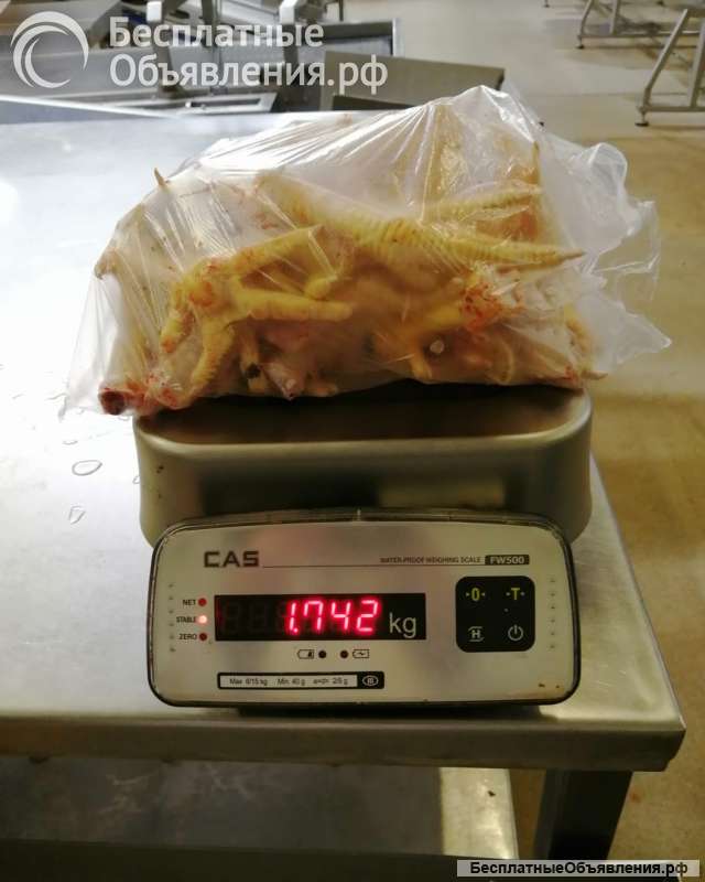 Лапы куриные ЦБ фасовка оптом