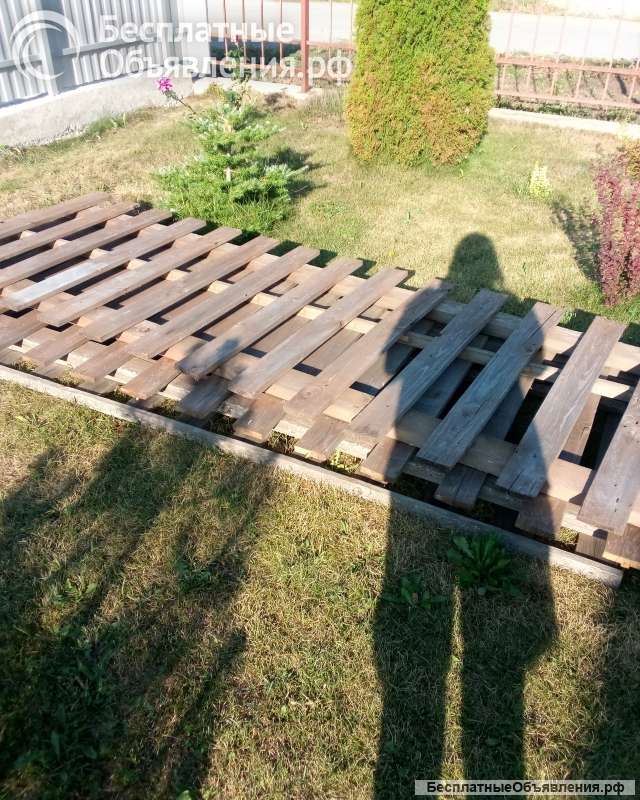 Деревянный забор
