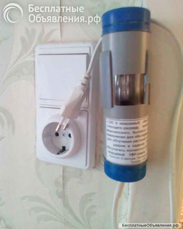 Кварцевые облучатели тлеющего разряда