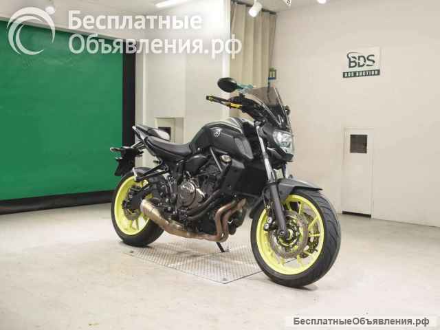 Мотоцикл naked bike Yamaha MT-07 ABS рама RM19J нэйкед байк среднекубатурный спортивный дорожный