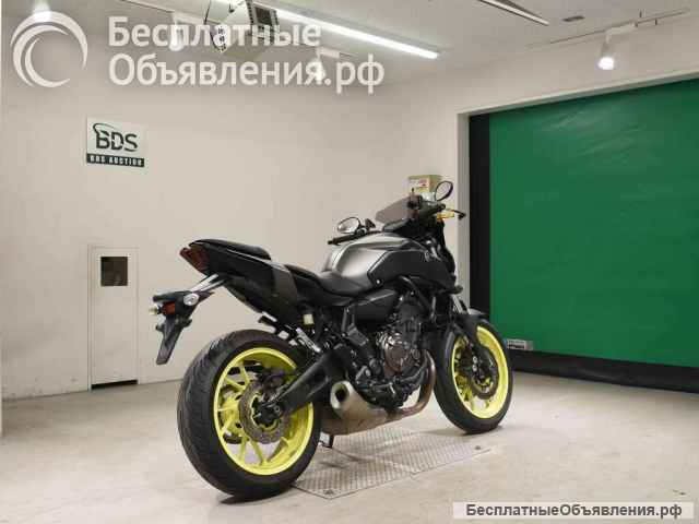 Мотоцикл naked bike Yamaha MT-07 ABS рама RM19J нэйкед байк среднекубатурный спортивный дорожный