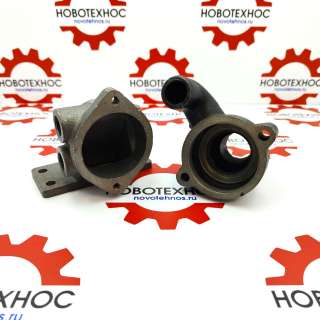 Корпус термостата в сборе для двигателей ZHBG ZHAZG ZH4100 в Новосибирске