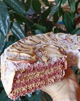 Пастила домашняя мягкая, слоëная