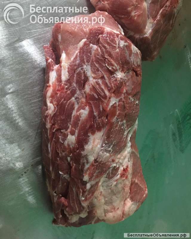 Шея свиная без кости. Свиная разделка.