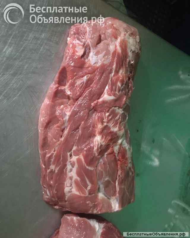 Шея свиная без кости. Свиная разделка.