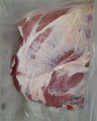 Окорок свиной без кости. Свиная разделка.