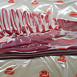 Грудинка свиная без кости (ИВР). Свиная разделка.