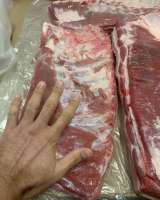 Грудинка свиная на кости. Свиная разделка.