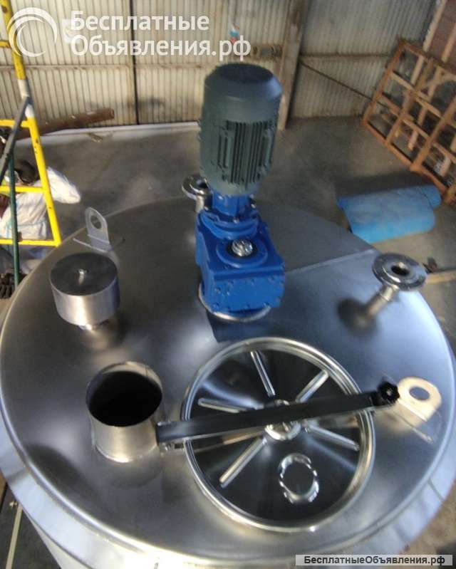 Нержавеющий реактор 2м3