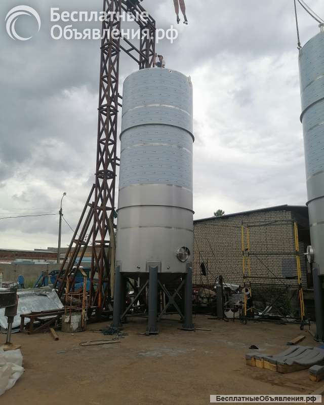 Емкость 50м3, с перемешивающим устройством