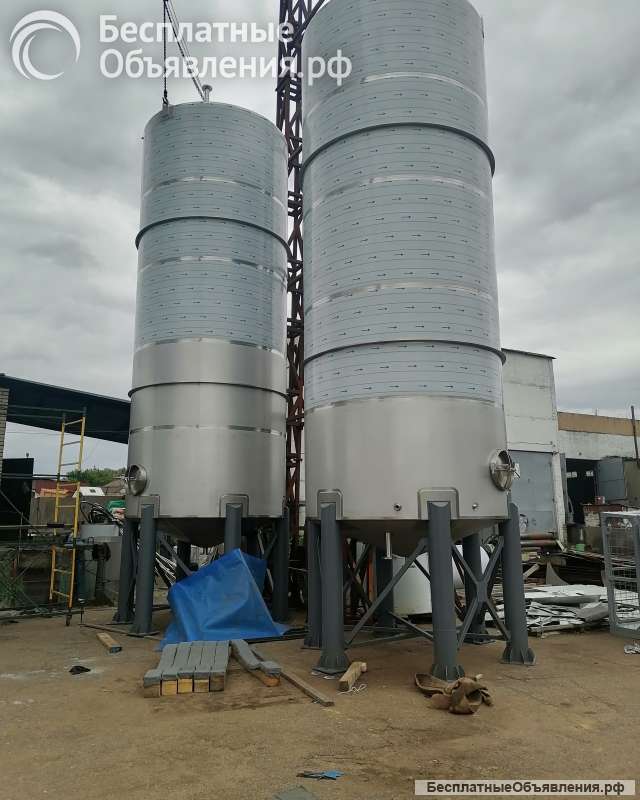 Емкость 50м3, с перемешивающим устройством