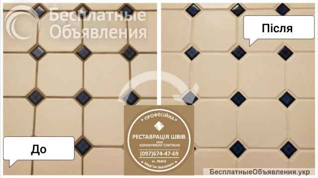 Перефугування Плитки: Ремонт Міжплиточних Швів Між Керамічною Плиткою: (На Стінах Та Підлозі)
