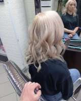 Окрашивание тотал блонд