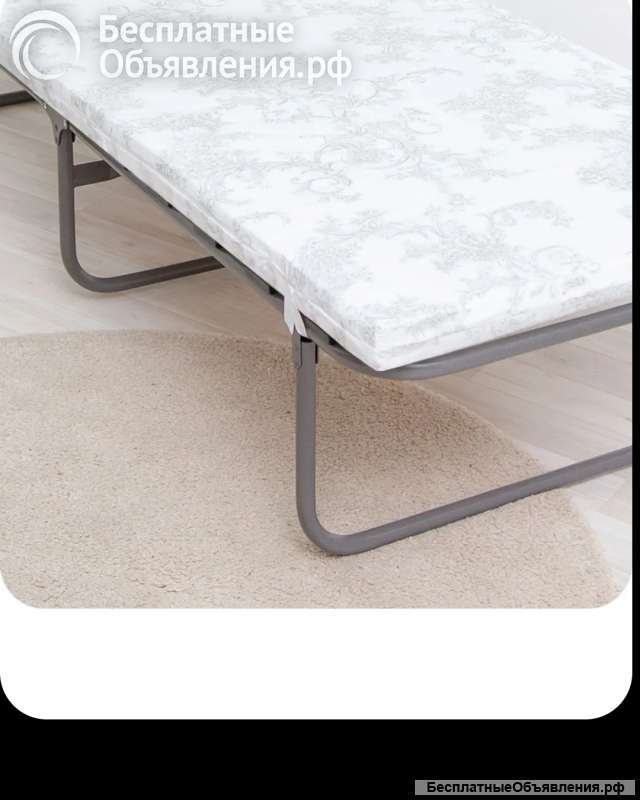 Кровать раскладушка с матрасом