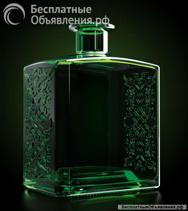 Стеклянные бутылки от компании Glass Decor