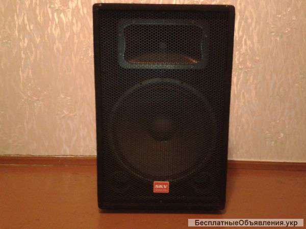 Отличное состояние Две колонки Двухполосная акустическая система SKV SOUND PRO /model;CLUB350