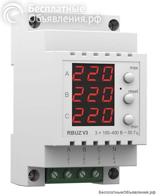 Вольтметр трехфазный