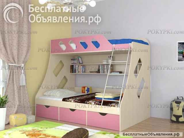 Двухъярусная кровать в наличии