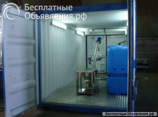 Пункт приготовления гранулитов, игданитов и ANFO. УПГ-1000 (контейнер)