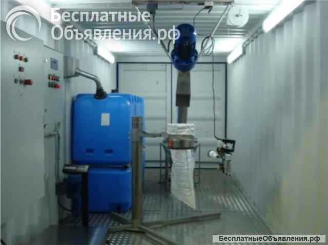 Пункт приготовления гранулитов, игданитов и ANFO. УПГ-1000 (контейнер)