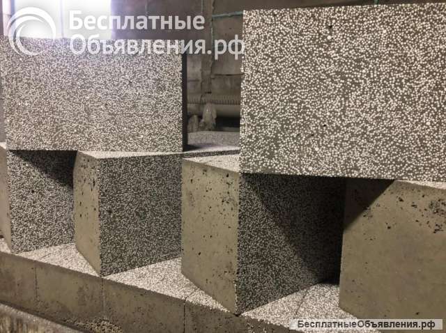 Блоки полистиролбетонные