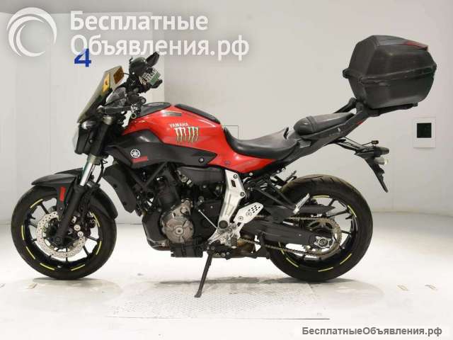 Мотоцикл naked bike Yamaha MT-07 ABS рама RM07J нэйкед байк среднекубатурный спортивный дорожный