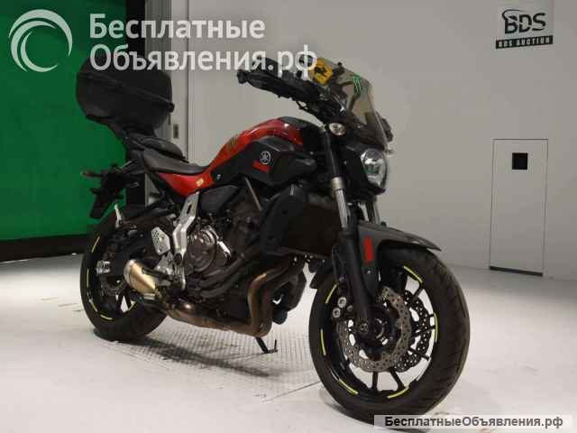 Мотоцикл naked bike Yamaha MT-07 ABS рама RM07J нэйкед байк среднекубатурный спортивный дорожный