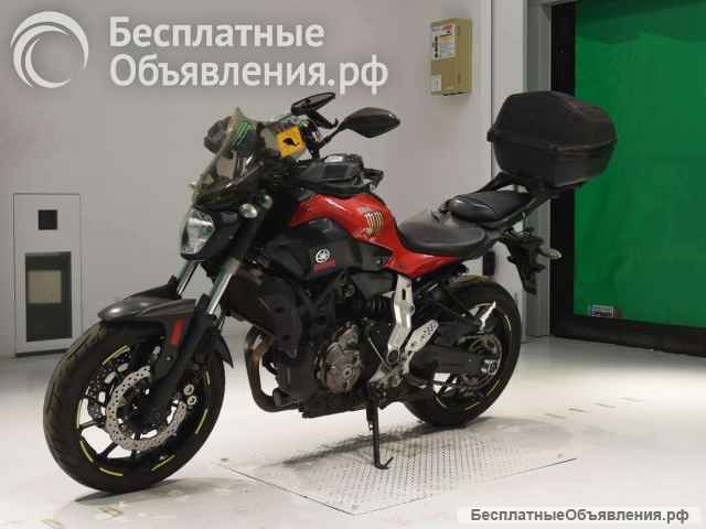 Мотоцикл naked bike Yamaha MT-07 ABS рама RM07J нэйкед байк среднекубатурный спортивный дорожный