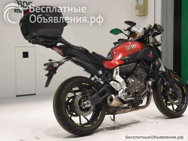 Мотоцикл naked bike Yamaha MT-07 ABS рама RM07J нэйкед байк среднекубатурный спортивный дорожный