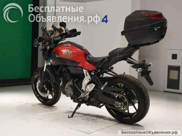 Мотоцикл naked bike Yamaha MT-07 ABS рама RM07J нэйкед байк среднекубатурный спортивный дорожный