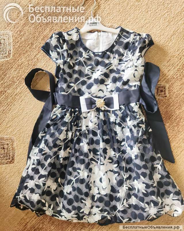 Детское платье для девочки 3-4 года