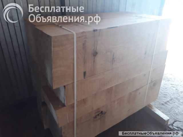 Брус дубовый по размерам заказчика, оптом