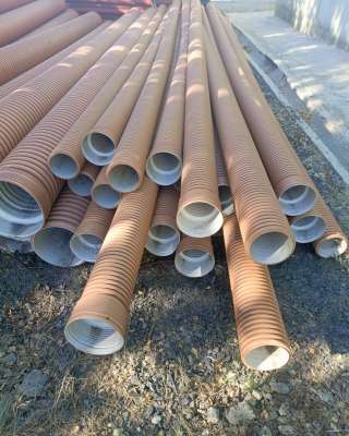 Труба пп 160/139 Длина 6м SN8